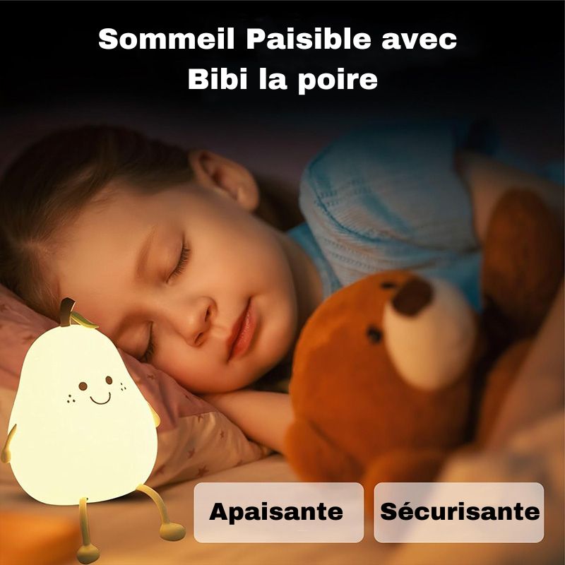 Veilleuse bébé | Bibi la poire