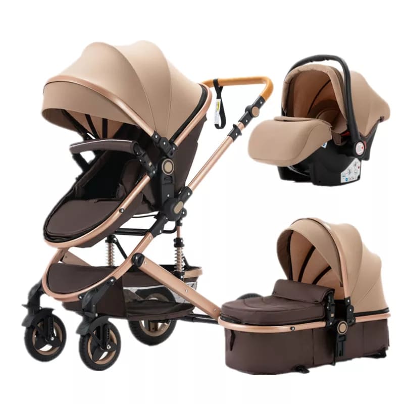 Poussette trio 3-en-1 bébé top confort | Queen Carriage