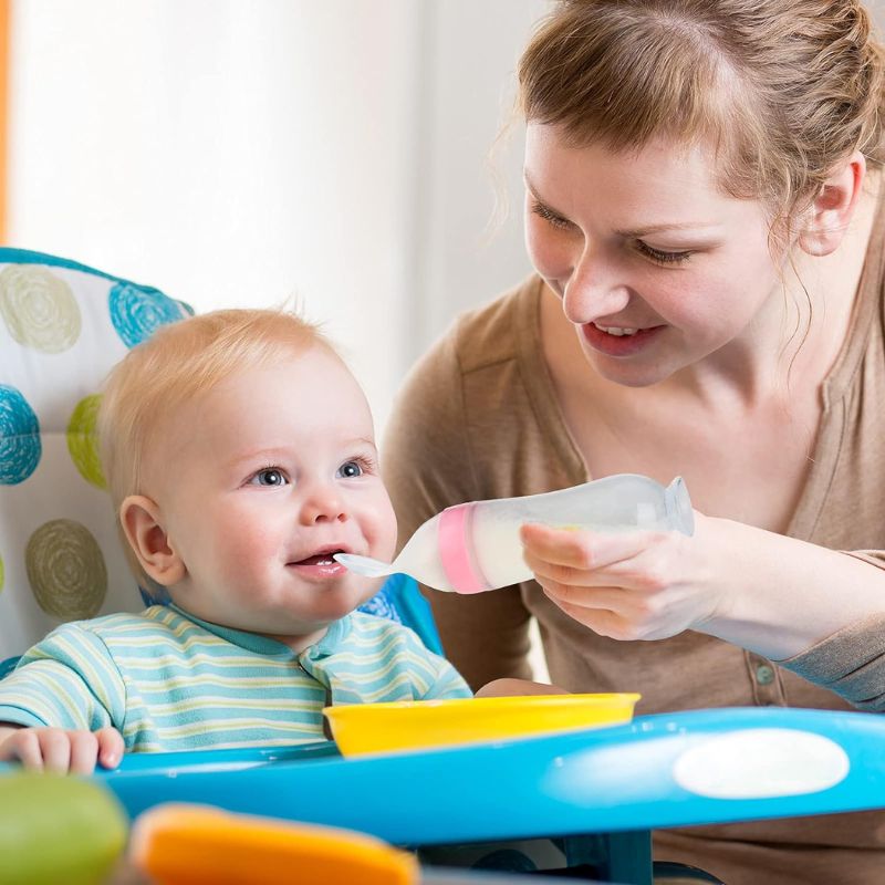 Biberon Cuillère - Pratique et Facile pour Nourrir Bébé | BabySpoon