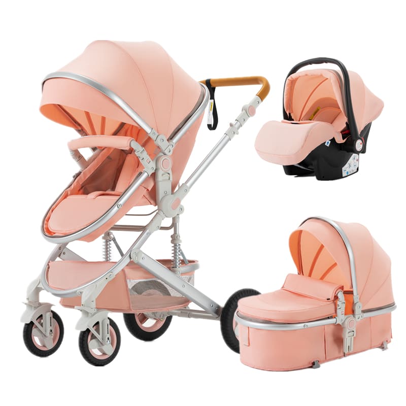 Poussette trio 3-en-1 bébé top confort | Queen Carriage