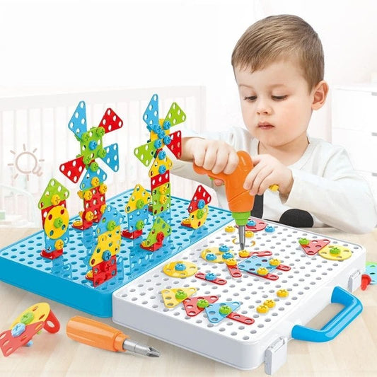 Jeu de construction - Perceuse Visseuse enfant | KiddyCase