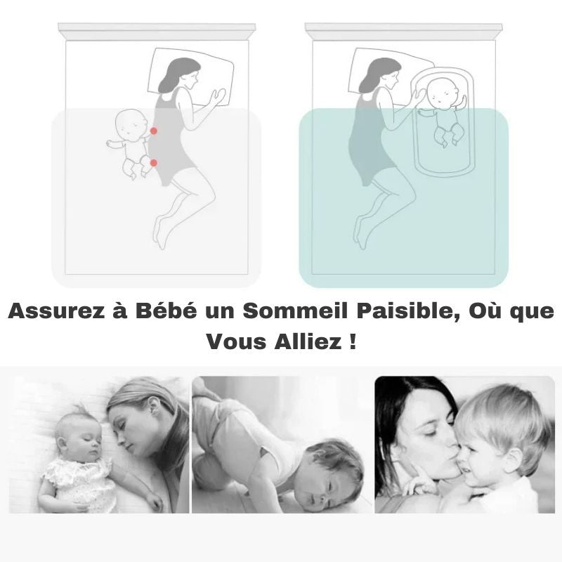 Réducteur de Lit Bébé Pliable - Confort Nomade | TravelNest