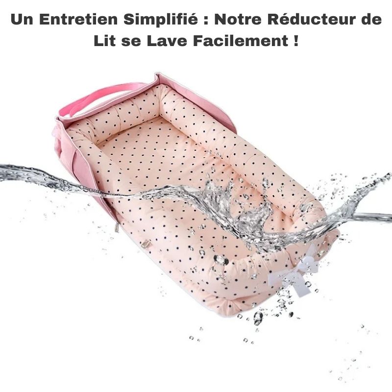 Réducteur de Lit Bébé Pliable - Confort Nomade | TravelNest