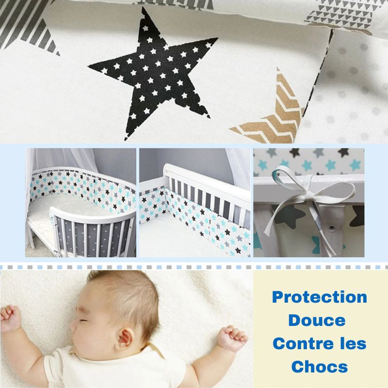 Tour de Lit Bébé Protecteur | SweetShield