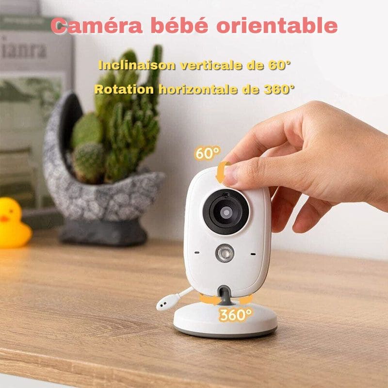 Babyphone vidéo - caméra de surveillance longue portée | BabyWatch