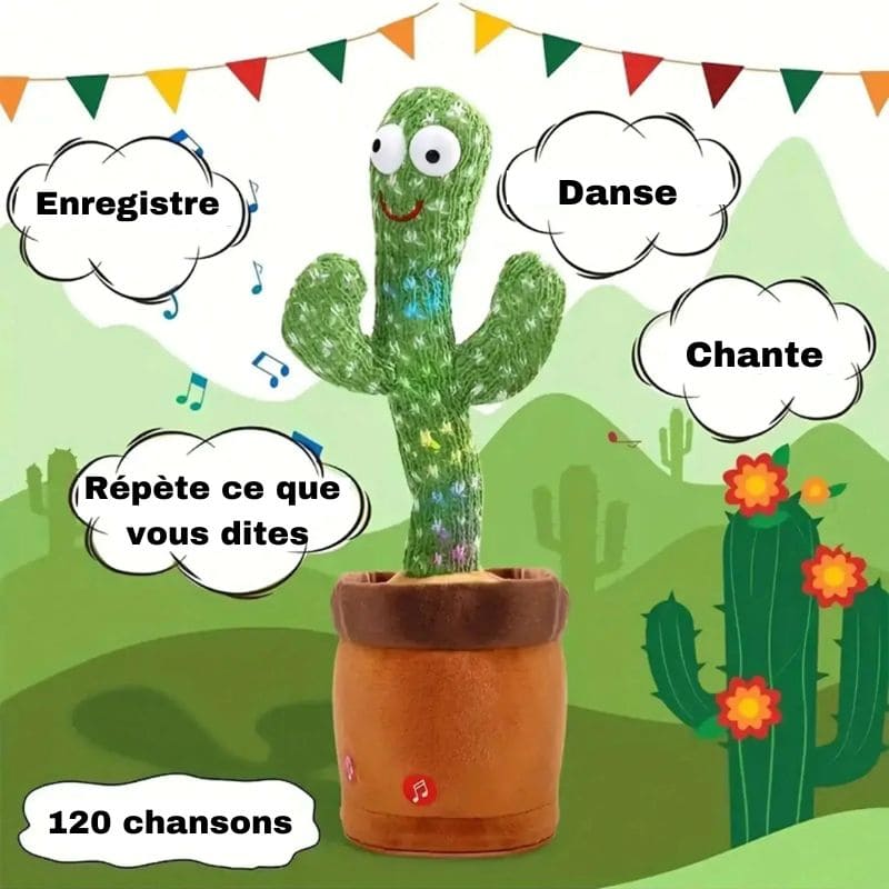 Jouet d'Éveil Bébé - Cactus qui Danse | SweetCactus