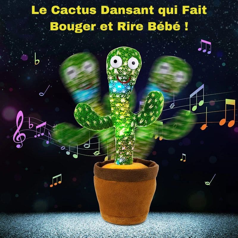 Jouet d'Éveil Bébé - Cactus qui Danse | SweetCactus