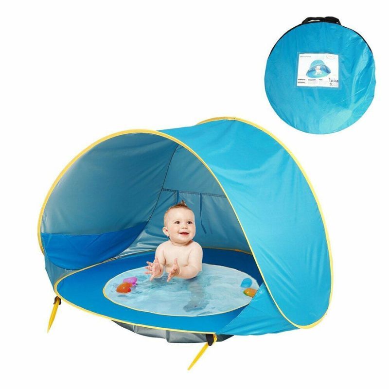 Tente de plage bébé Anti UV avec Piscine intégrée | SunBabyFun