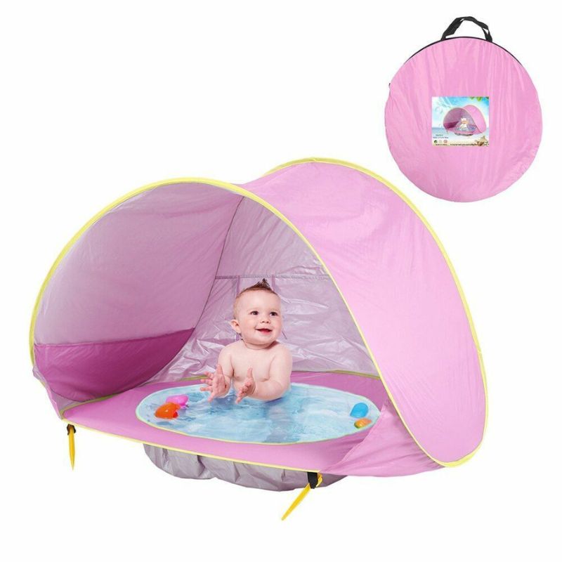 Tente de plage bébé Anti UV avec Piscine intégrée | SunBabyFun