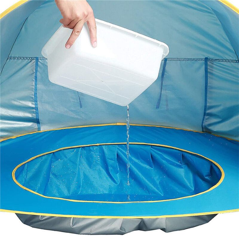 Tente de plage bébé Anti UV avec Piscine intégrée | SunBabyFun