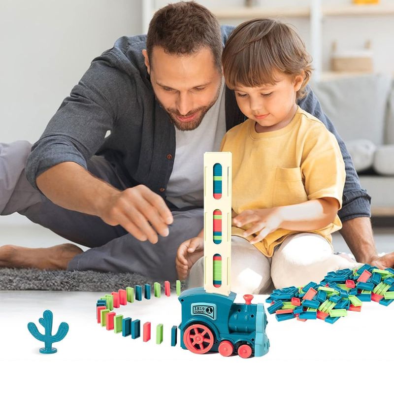 Train Domino Automatique pour enfants | DominoExpress