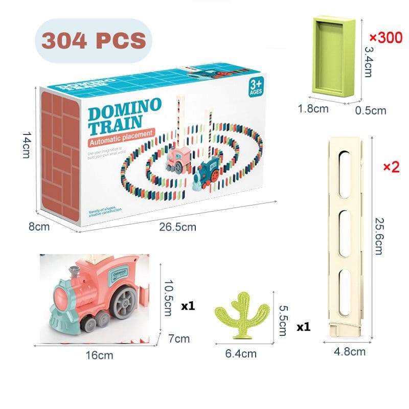 Train Domino Automatique pour enfants | DominoExpress