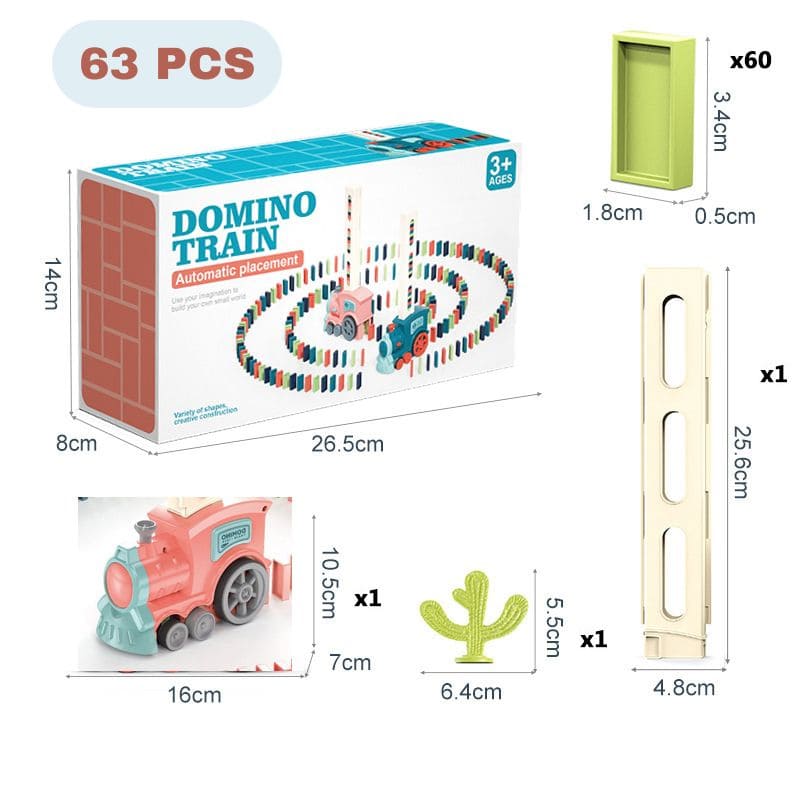 Train Domino Automatique pour enfants | DominoExpress