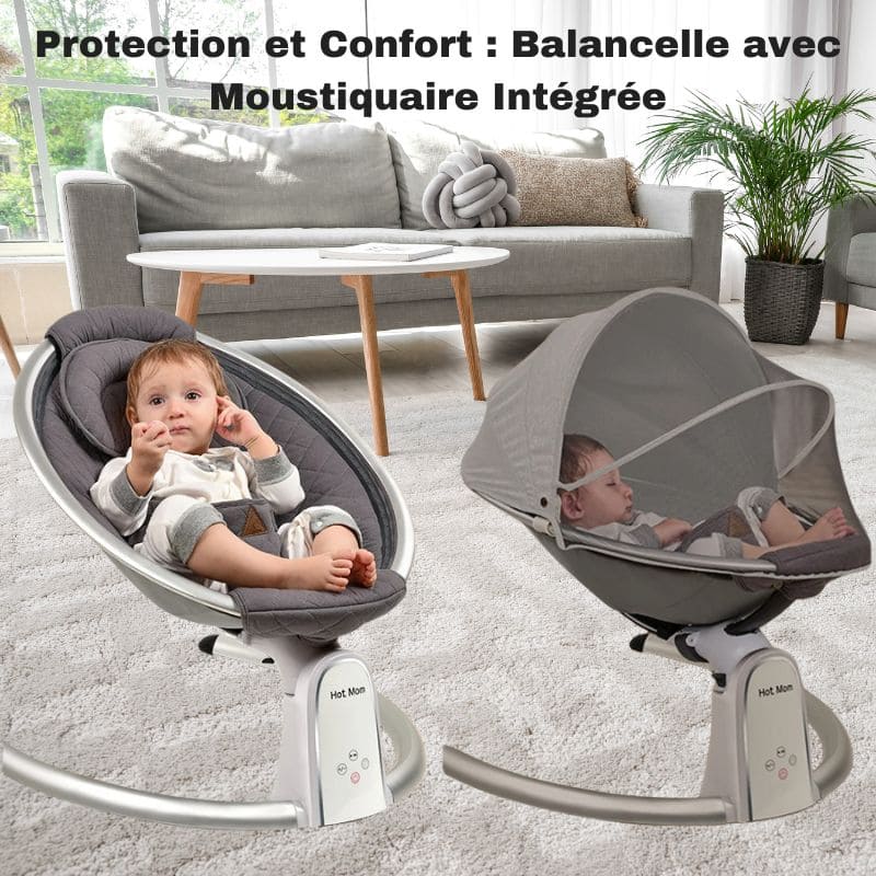 Transat Balancelle Bébé - Confort Suprême | SweetBouncer