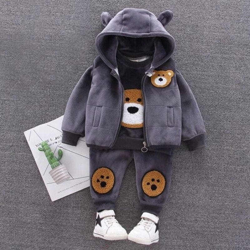 Ensemble Polaire ourson pour Bébé | TeddyTrio