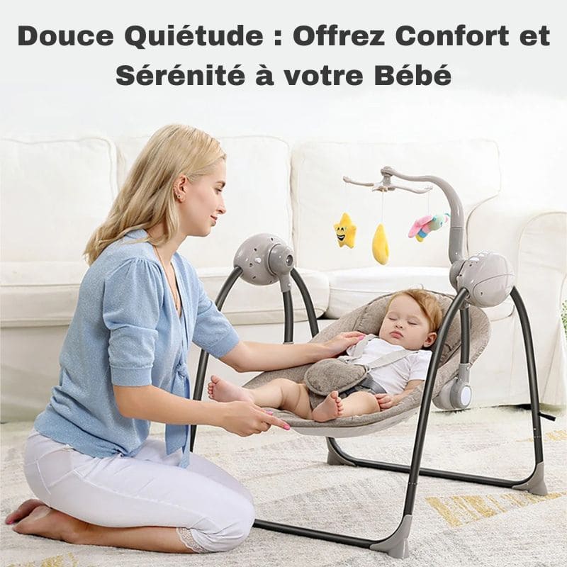 Transat Bébé Électrique - Confort Innovant | SweetSwing